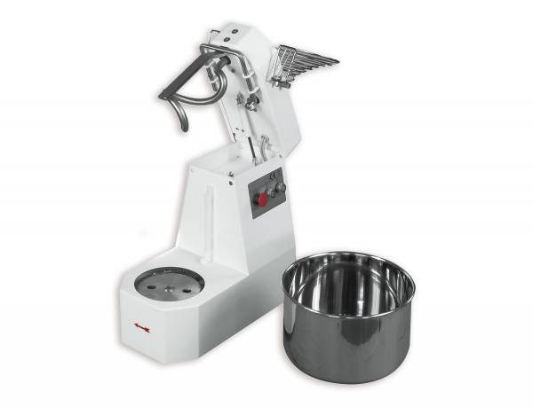 Testa ribaltabile e vasca estraibile